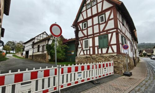 Abrissarbeiten in der Hausbergstraße 12 beginnen