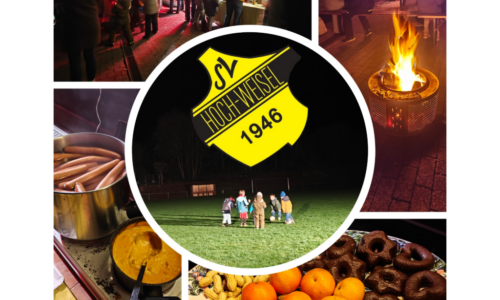 1. Adventstürchen beim Sportverein