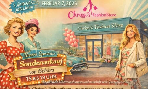 Chrissis_Fashion_Store Einladung zu 3-jährigem Jubiläum von Chrissi’s Fashion Store