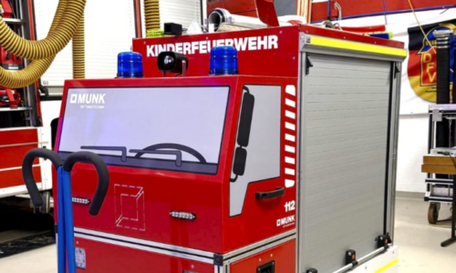 Neuzugang für die Kinderfeuerwehr