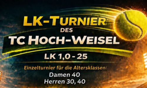 LK-Turnier des Tennisclub am Pfingstmontag