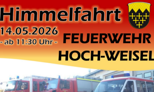 Himmelfahrt bei der Feuerwehr Hoch-Weisel