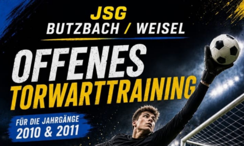 Offenes Torwarttraining JSG Butzbach/Weisel