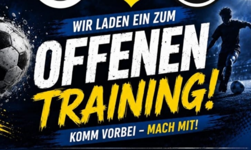 Offenes Fußballtraining in Hoch-Weisel